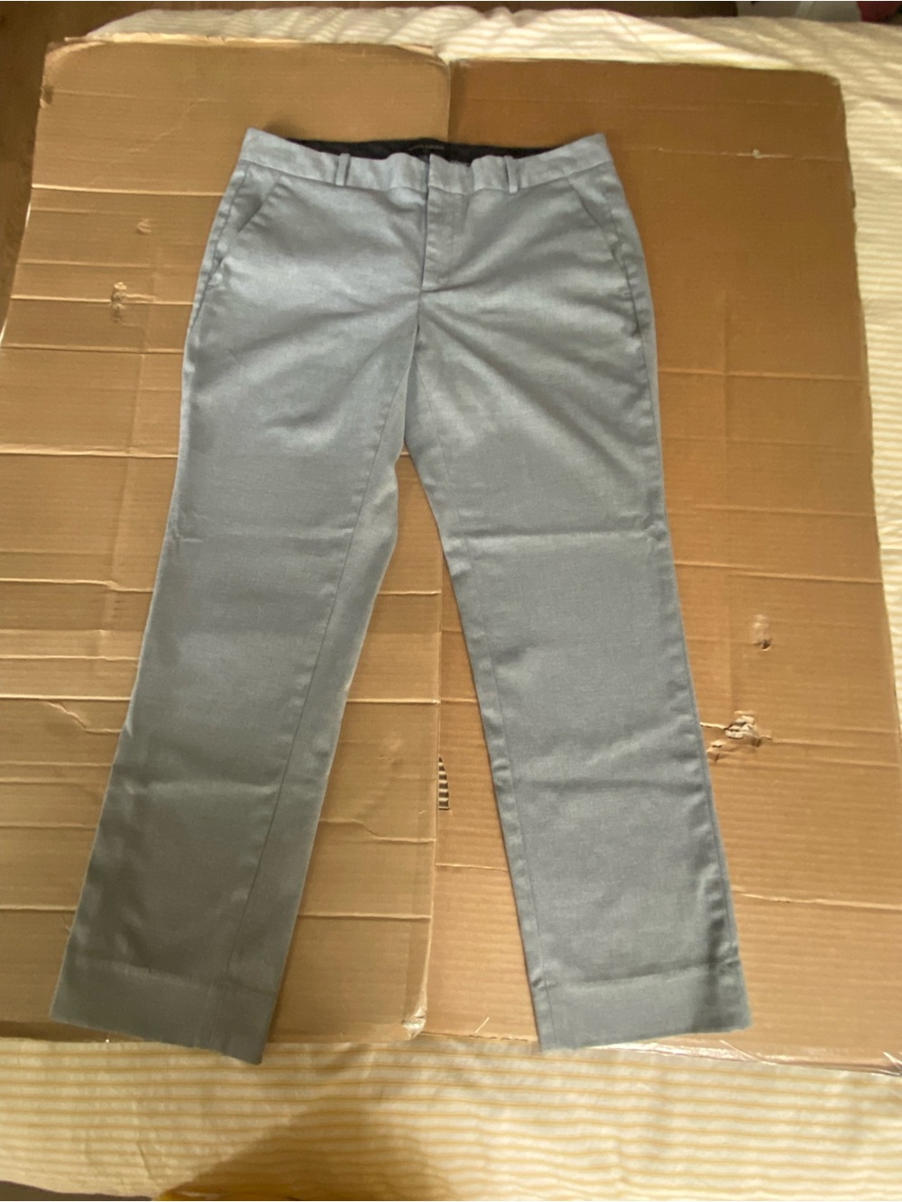 Banana Republic Men's Light Gray Dress Pants